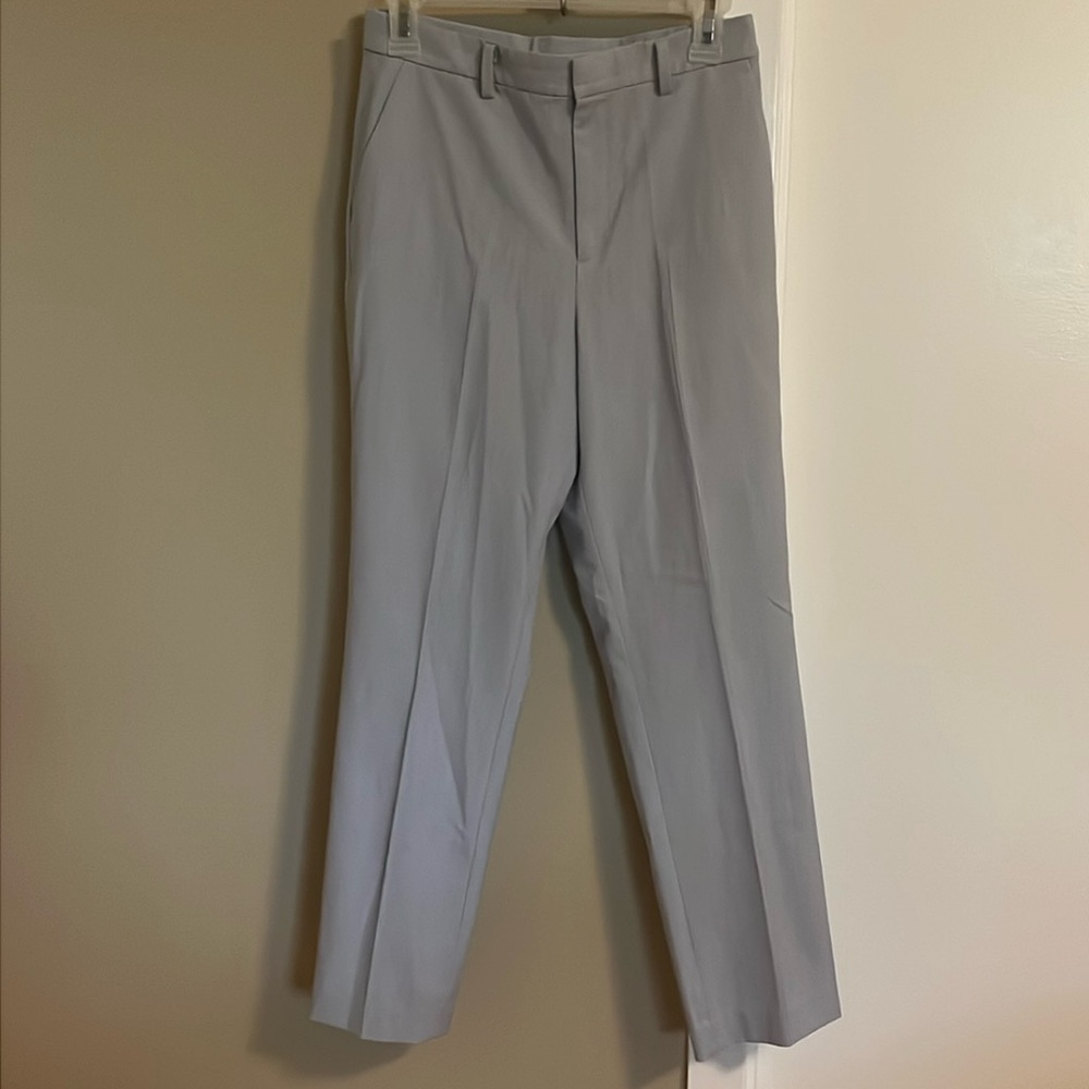 Uniqlo light blue smart ankle pants in size small